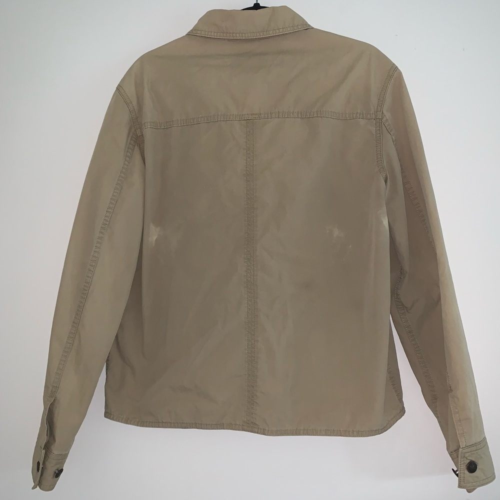 GAP Tan Zip-up Jacket - Picture 3 of 5
